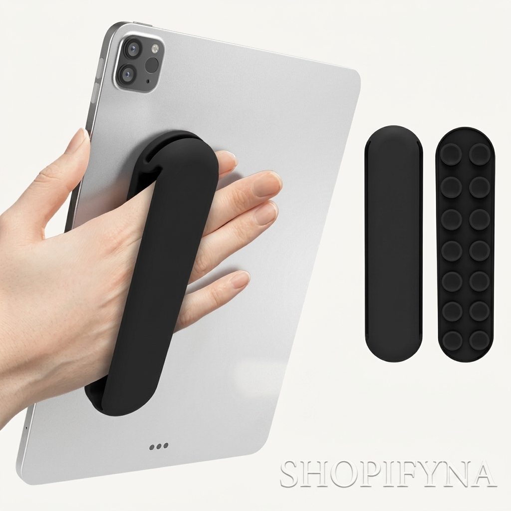 Handed Tablet & Phone Grip with Arm Strap